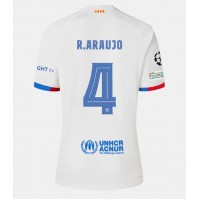 Dres Barcelona Ronald Araujo #4 Gostujuci 2023-24 Kratak Rukav